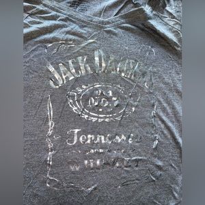 Womens Jack Daniels vneck tee